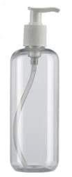 Zeige Details für Seifenspenderflasche transparent, 500ml, leer Bild von Seifenspenderflasche transparent, 500ml, leer